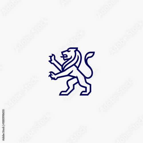 Lion Herald Logo, Luxury Lion Logo, Corporate Lion Emblem, Real Estate Logo, Insurance Company Logo, Finance & Investment Brand Identity