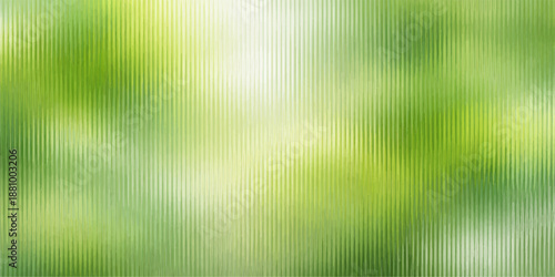 Digital illustration of a bright green and blue gradient wallpaper featuring a wave pattern with motion blur and colorful striped lines for a modern technology design backdrop