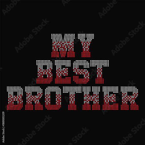 Rhinestone Design Vector Template