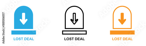 Lost deal icons