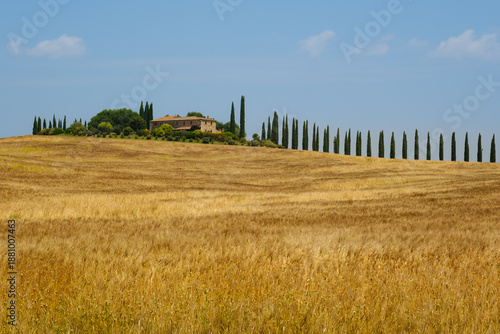 Tuscany fields landspace