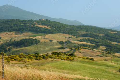 Tuscany scenic road