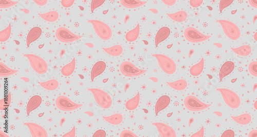 Poster luxury on nature east. Cover wedding and exotic page. Victorian festival in floral paisley.