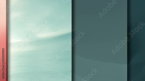 Abstract Layered Backgrounds with Soft Color Gradients