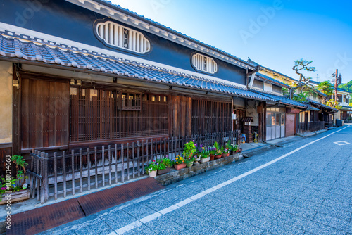 奈良　明日香村　岡の町並み