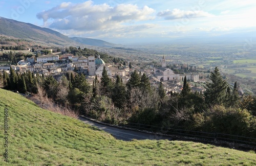 Assisi - Scorcio del borgo da Rocca Maggiore