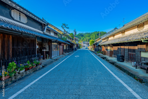 奈良　明日香村　岡の町並み