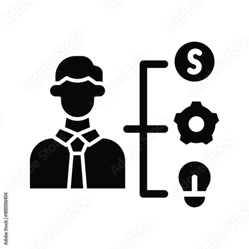 capability glyph icon illustration vector graphic.eps