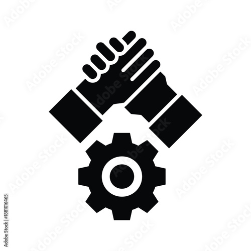 support glyph icon illustration vector graphic.eps