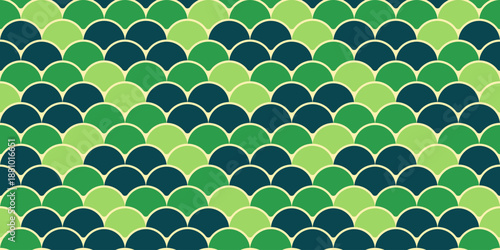 Vibrant green and teal geometric seamless pattern.  Perfect for textile design, website backgrounds, or any project needing a fresh, natureinspired aesthetic.
