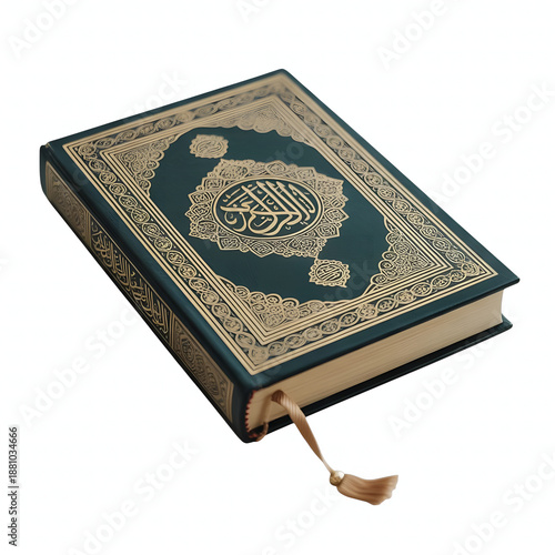 old book isolated on white background