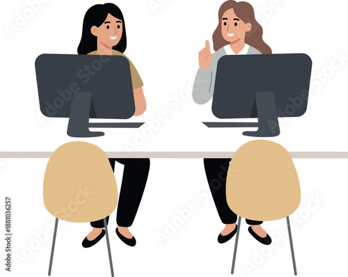 Office Team Discussion