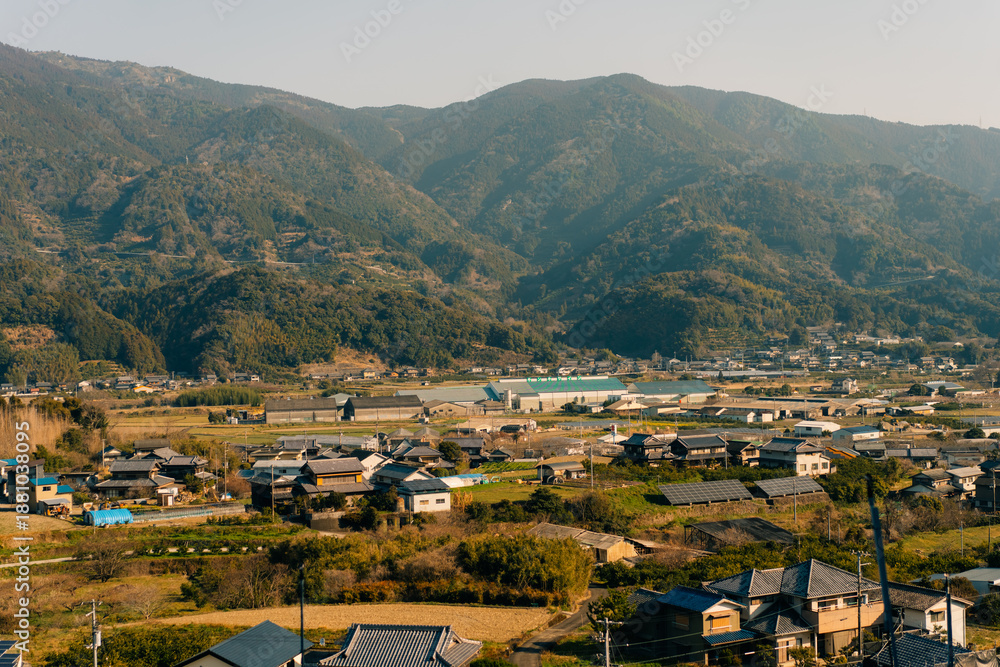 Fototapeta premium Shikoku Island, Japan - katsuura city in Tokushima Prefecture
