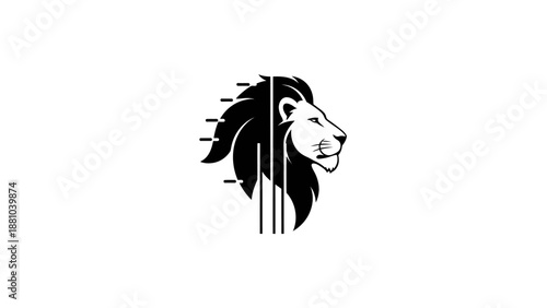 Lion Head Logo Design