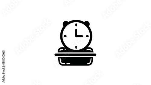 Alarm Clock Meal Icon