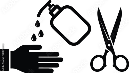 Hygiene and medical supplies for health and safety