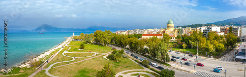 Panorama of Patras City, Greece