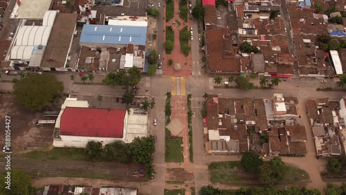 Aerial view of the 