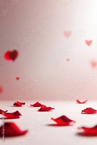 Valentine's Day Romance background for card design