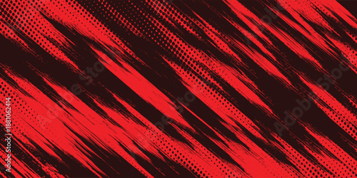 black red dragon decal brush fire volcano lava sakura Asia Japan anime style illustration sporty background eps 10