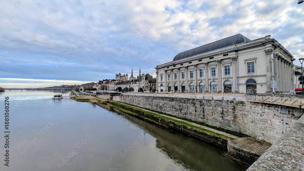 Fototapeta premium SAUMUR (Maine-et-Loire)