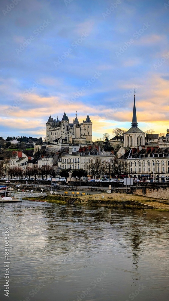 Obraz premium SAUMUR (Maine-et-Loire)