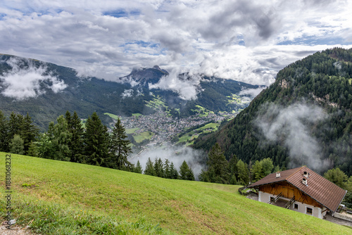 Blick in das Grödner Tal