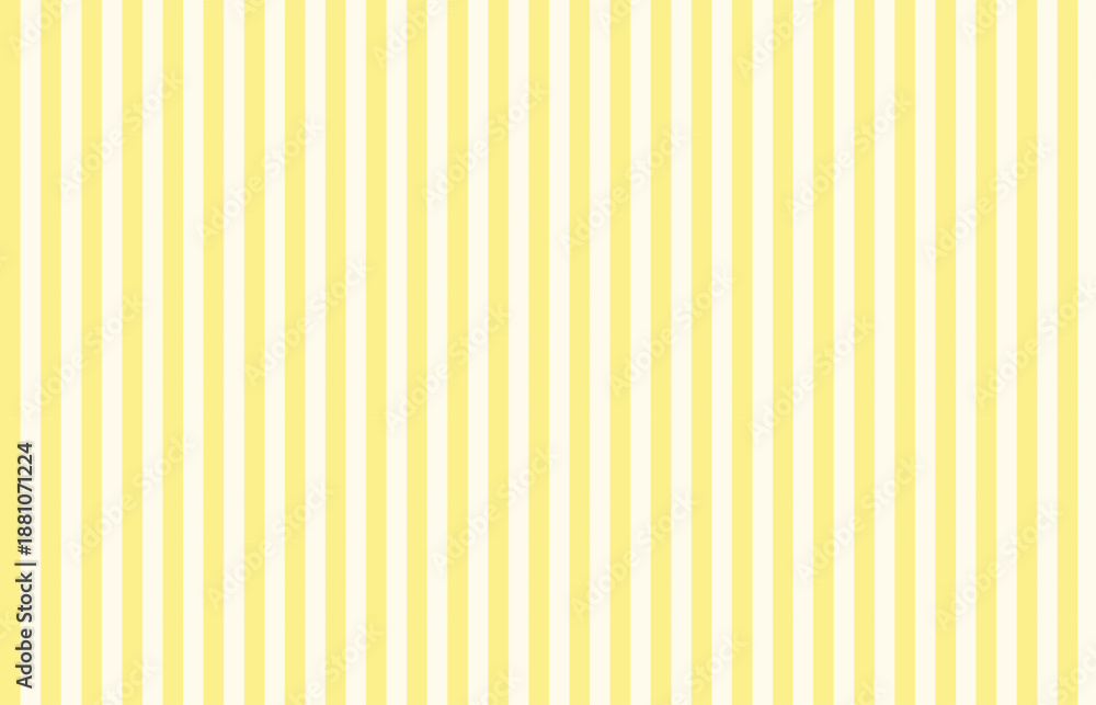 Fototapeta premium Pastel yellow Awning stripes seamless background