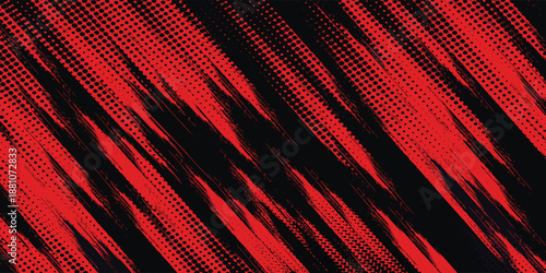 black red dragon decal brush fire volcano lava sakura Asia Japan anime style illustration sporty