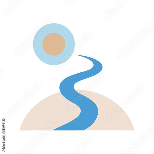 New Beginnings Open Vector Icon, Fresh Start Symbol Minimal Design, New Chapter Line Icon Concept, Growth and Renewal Vector Sign, New Opportunity Open Icon