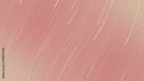 Soft Peach Diagonal Motion Lines with Elegant Speed Flow Background