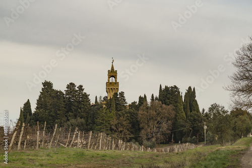 Wallpaper Mural La torre del Castello di Montegufoni Torontodigital.ca