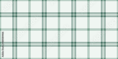 Commercial fabric plaid background, textured pattern tartan textile. Royalty seamless vector check texture in white and pastel colors.