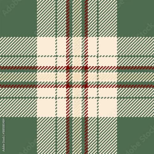 Trousers texture background tartan, hanukkah textile check seamless. Aesthetic fabric vector plaid pattern in pastel and papaya whip colors.