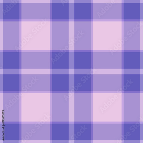 Modern plaid design in pastel violet. A versatile seamless pattern for backgrounds, fabrics, or design projects needing a soft and stylish touch.