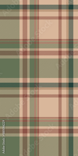 Scottish textile vector tartan, oilcloth fabric pattern background. Sparse plaid texture check seamless in light and pastel colors.