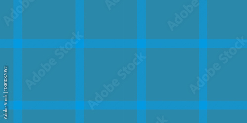 Lady background check pattern, summertime plaid texture textile. Panjabi seamless fabric vector tartan in cyan color.