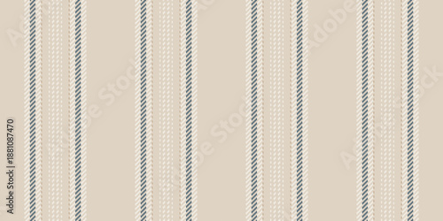 Soat pattern textile texture, celebrate vertical background seamless. Crazil stripe lines vector fabric in light and white colors.