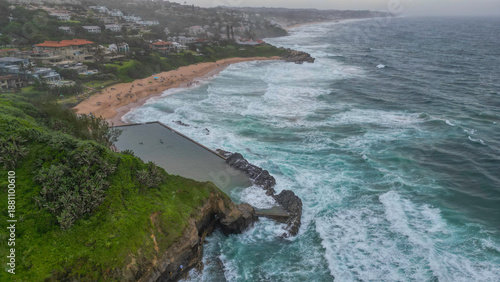 Photos Aerial view of Ballito North Durban showing Thompsons beach area