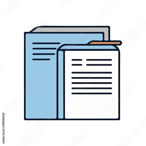 Document Folder and File Icon Administration and Data Management