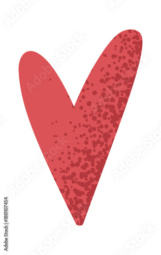 Heart like social media symbol