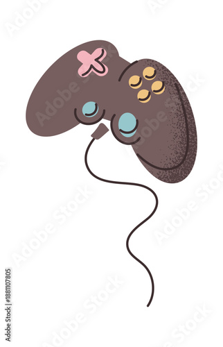 Gamepad streaming icon blogging element