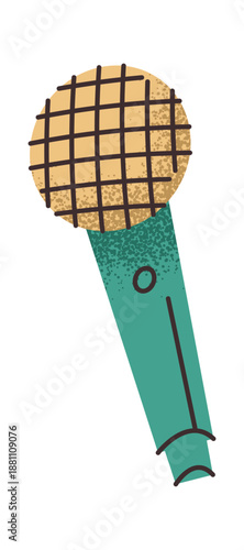 Studio microphone blogging equipment design