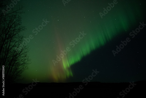 aurora borealis dancing across the night sky