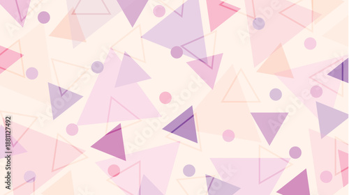 抽象的　三角形　パステル　模様　背景