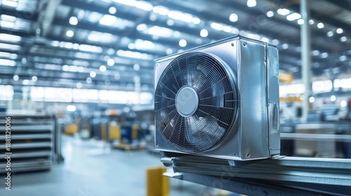 Industrial Air Conditioner in Factory