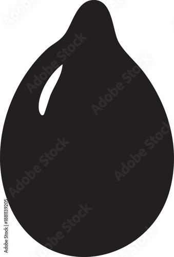 Hand drawn vector illustration of a fresh red apple and a green pear fruit isolated on a white background with a medical rubber bulb syringe for constipation medicine equipment art