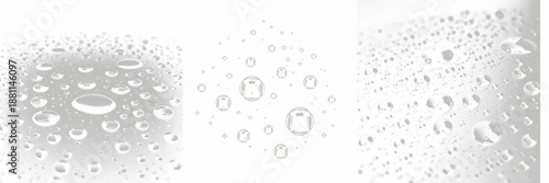 Photos Liquid Bead Texture, Condensation Droplets, Moisture Surface Beading, Water Pear