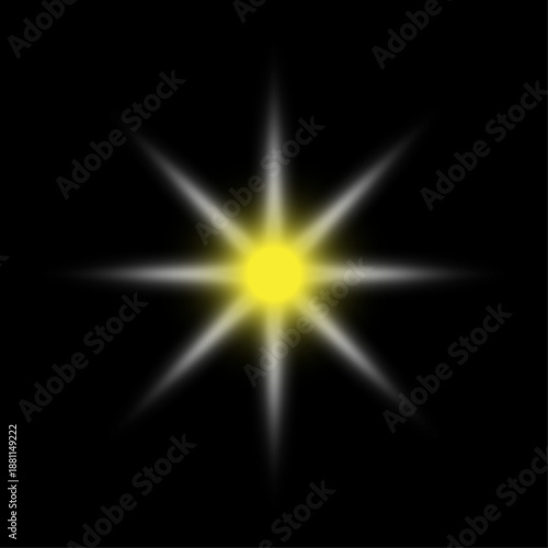 Modern Abstract Light Glow Effect Background for Branding