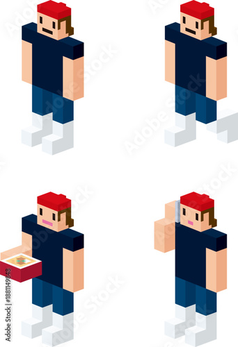 男性ラーメン屋店員①